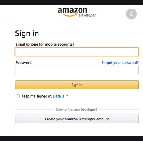 Amazon Sign In New Account
