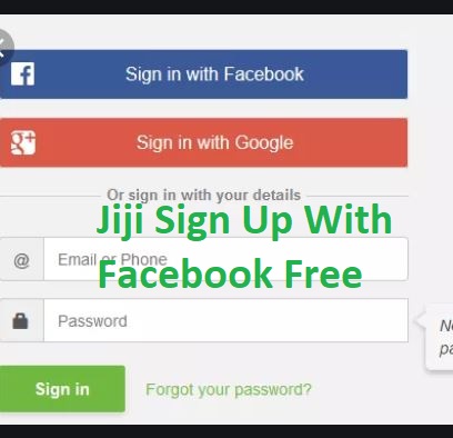 Jiji Sign Up With Facebook Free