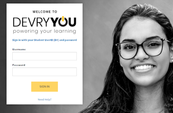 Devry University Login Devry Student Portal Login SunRise ng