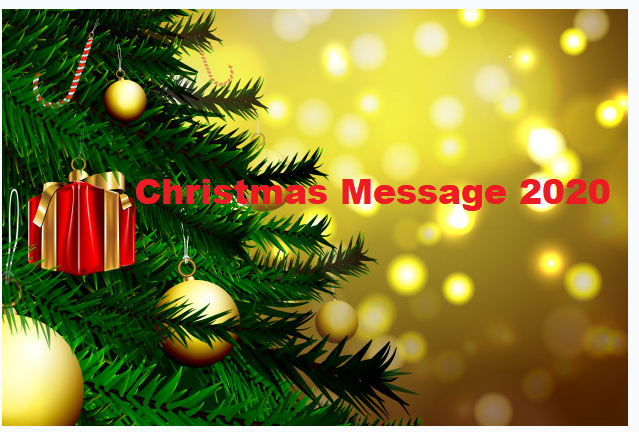 Christmas Message 2020