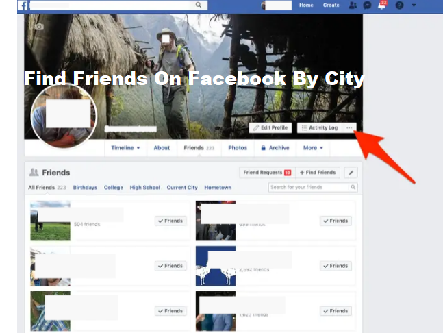 Find Friends On Facebook By City
