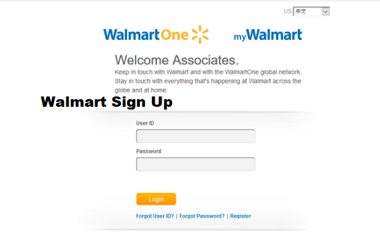 Walmart Sign Up 