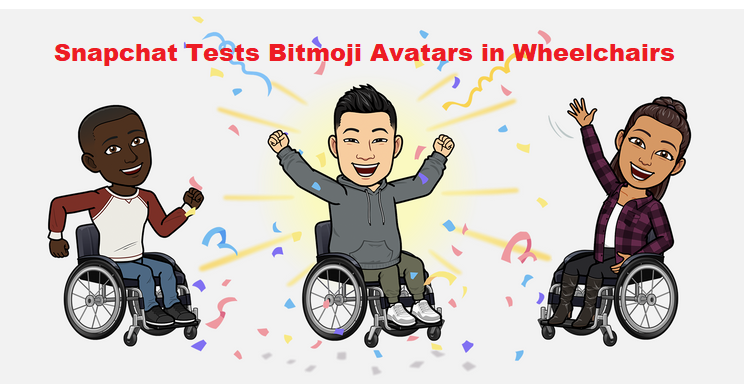 Snapchat Tests Bitmoji Avatars in Wheelchairs