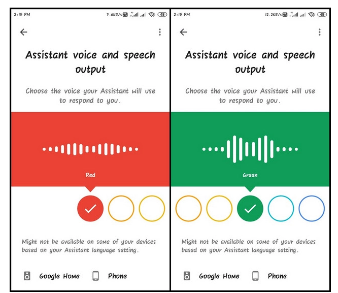 How to change google assistant voice and language on iOS and Android
