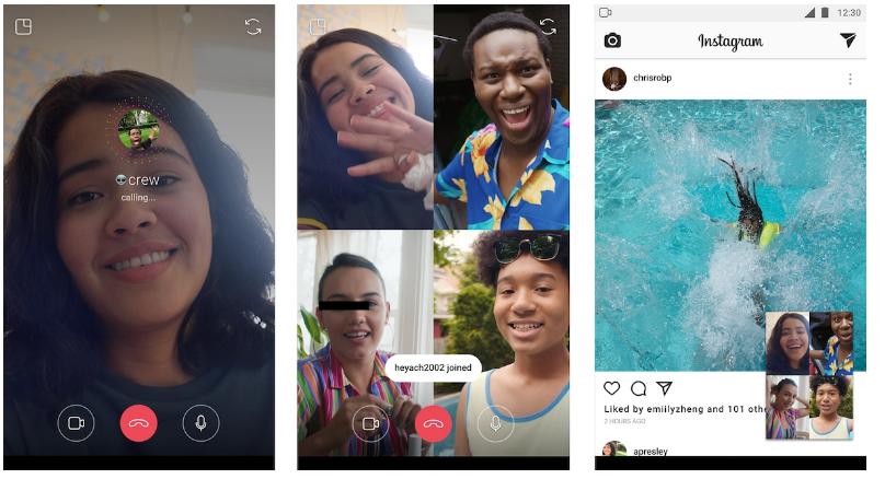 Instagram Now Allows Four Users Go Live In A Single Stream