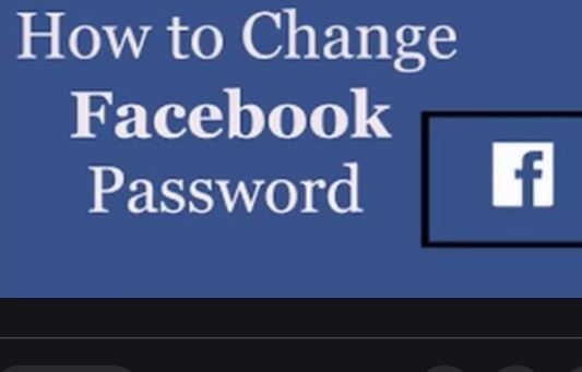 Change my Facebook Password - Change Your Facebook Password