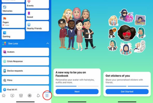 How to use Facebook avatar in Messenger? - SunRise.com.ng