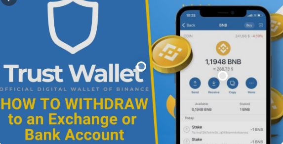 How to withdraw money from a trust wallet