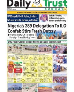 Review of Nigerian Newspaper Front Pages for Sunday, June 16, 2024