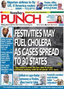 Review of Nigerian Newspaper Front Pages for Sunday, June 16, 2024