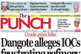 Daily Review of Nigerian Newspaper Pages